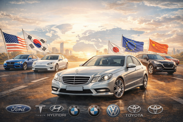 автомобілі світу різні марки авто з різних регіонів