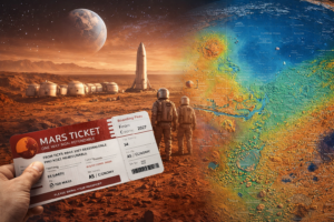 Заселення Марсу та підготовка до польоту, білет на Марс і детальна карта Марсу
