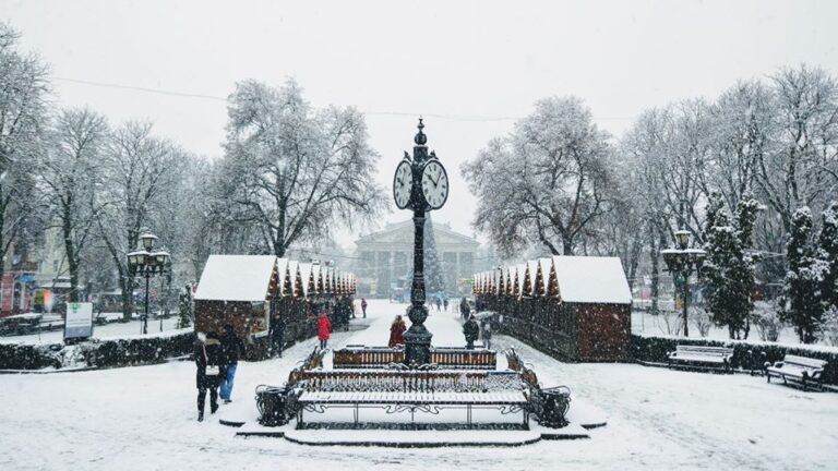 тернопіль сніг квітень