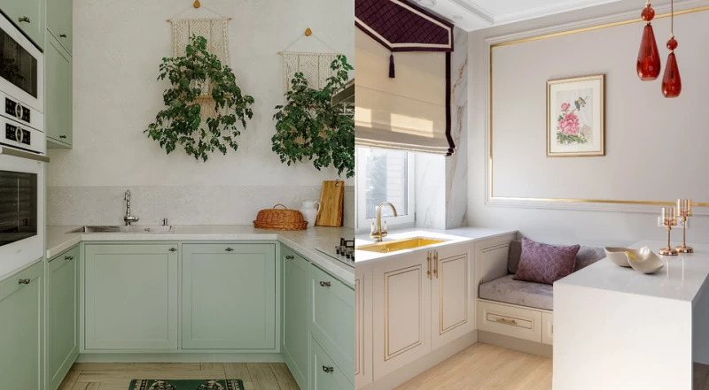 декор стін кухня сучасний інтер’єр